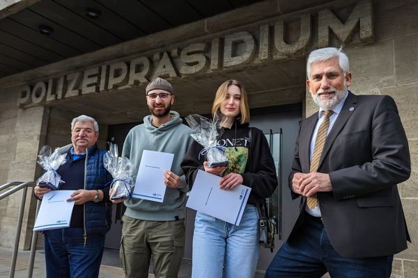 Notruf gewählt und geholfen