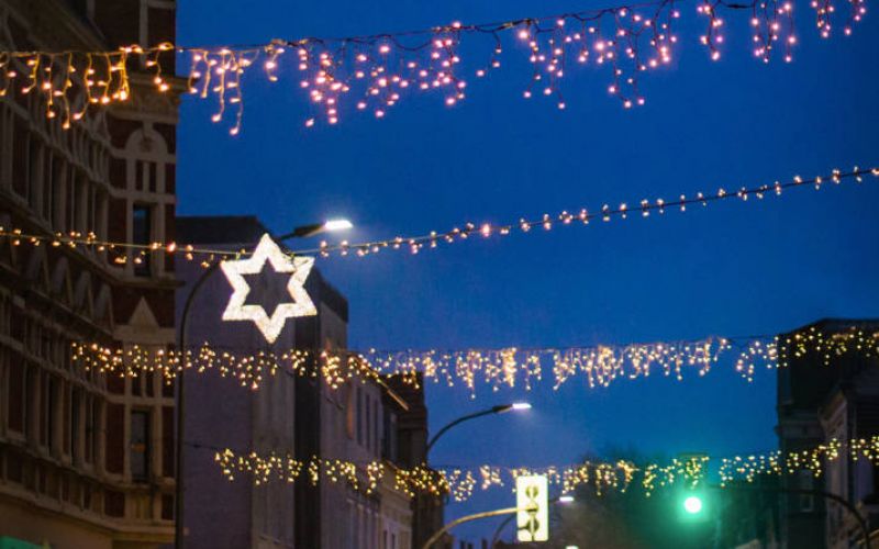 Weihnachtsbeleuchtung: Werne im Lichterglanz