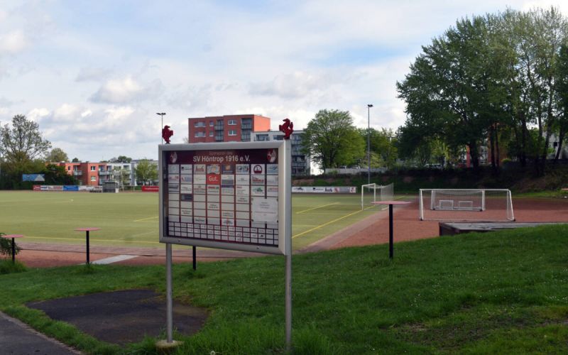 Sportplatz Preins Feld wird kräftig „aufpoliert“