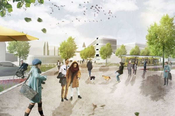 Verbindung für den Stadtteil: Achse bringt Laer und MARK 51°7 zusammen