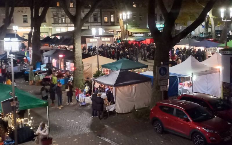 Gerther Treff: Vorbereitungen für Weihnachtsmarkt im vollen Gange