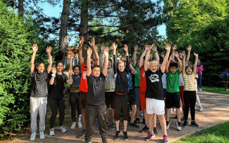 Märkische Schule zeigt Solidarität und erläuft 9.000 Euro für Ukraine