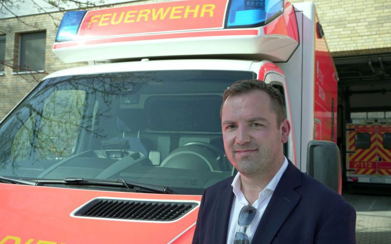 Jochen Walter: Aus dem Krankenhaus zur Feuerwehr