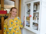 Die Gertherin Julia Stirnberg handelt mit Selbstgemachtem aus dem Schrank