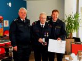 Ehrenlöschzugführer Karl Appelhoff sen. ausgezeichnet