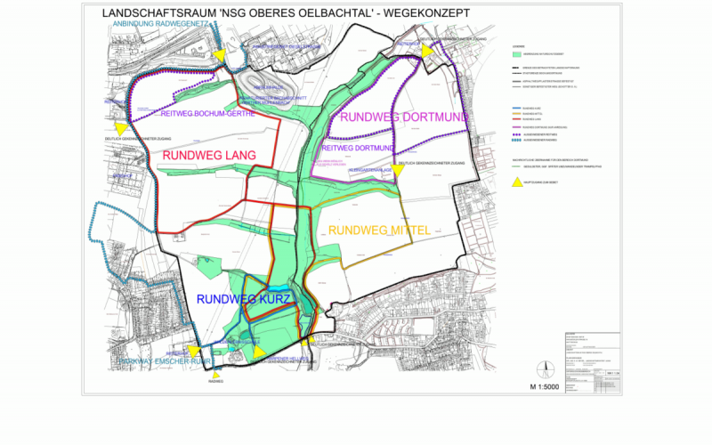 Landschaftsraum "NSG Oberes Oelbachtal" - Rundwegesystem