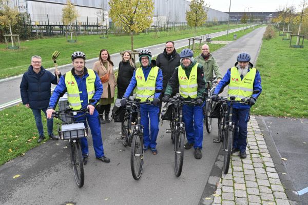 Neuer Service für saubere und sichere Radwege