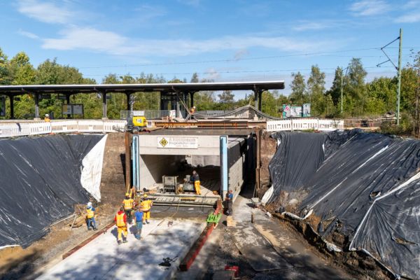 Tunnel ist im Rohbau fertig