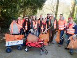 hallobo und SPD Hiltrop sammelten Abfall im Volkspark Hiltrop