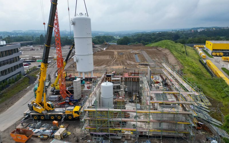 Stadtwerke: Meilenstein für die Energiezentrale Ost auf MARK 51°7