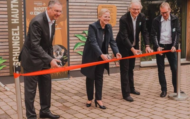 Tierpark Bochum: "Dschungel hautnah" eröffnet