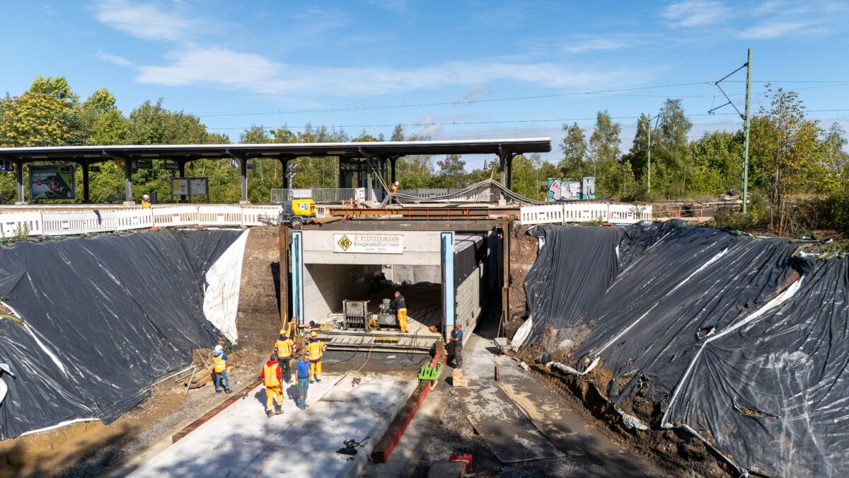 Tunnel ist im Rohbau fertig