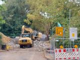 Brücke ist „Geschichte“ - Ausbau des Radschnellwegs geht weiter