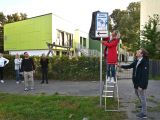 Elternhaltestelle für Grundschule Laer