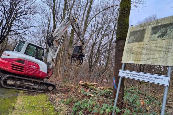 Radsportanlage Feldmark: 34 Bäume müssen weichen