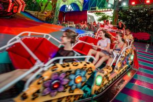 Die Amazonabahn war zu Gast beim Dorffest Harpen