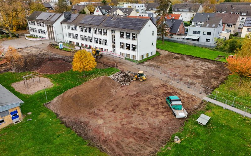 Schulhof der Grundschule Laer wird Bewegungsraum