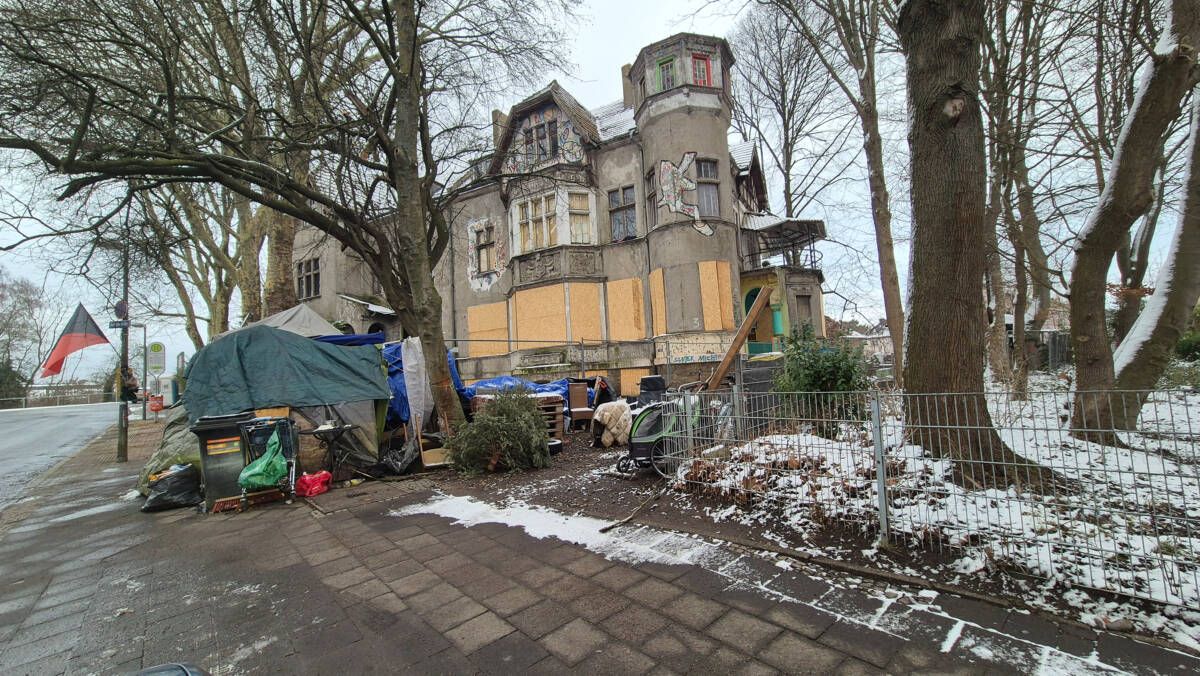 Villa Kunterbunt: Räumung nach Rekordbesetzung