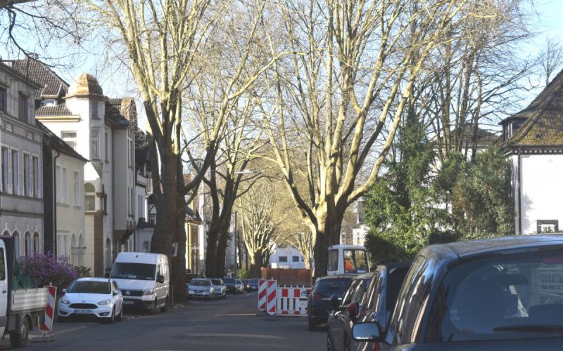 Gravierender Umbau auf der Graf-Adolf-Straße