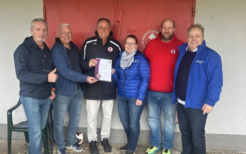 Sportjugend zeichnet Vorwärts Kornharpen aus