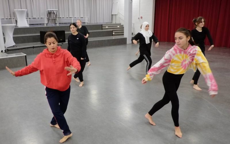 Tanzprojekt: Nord-Schüler proben den großen Auftritt