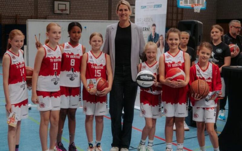 3x3-Olympiasiegerin bei den Gerthe Girls