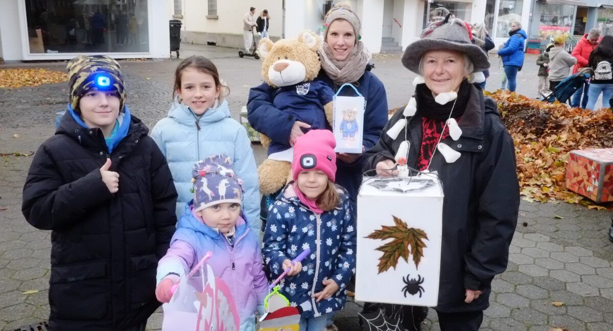 Ein Laternenumzug durch Gerthe für alle