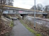 Kornharpen: Fuß- und Radwegbrücke bald fertig