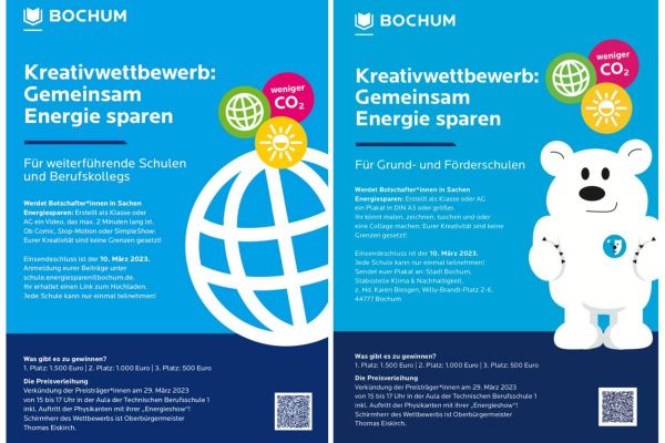 Kreativwettbewerb für Schulen und Berufskollegs
