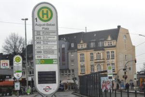Um die Umgestaltung des August-Bebel-Platzes wird weiter heftig diskutiert. Foto: Peter Mohr