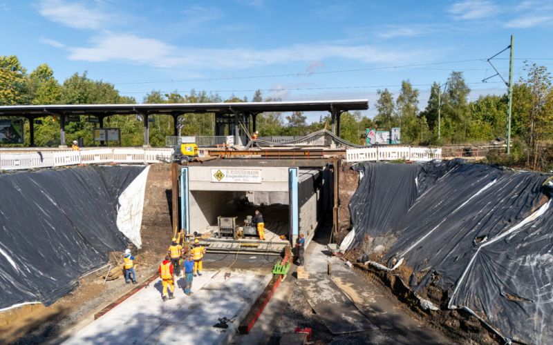 Tunnel ist im Rohbau fertig