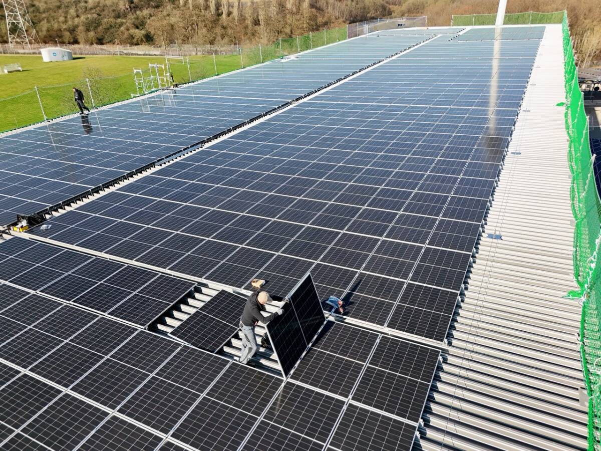 Photovoltaik-Anlage. Foto: Stadt Bochum