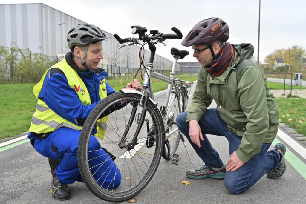 Neuer Service für saubere und sichere Radwege