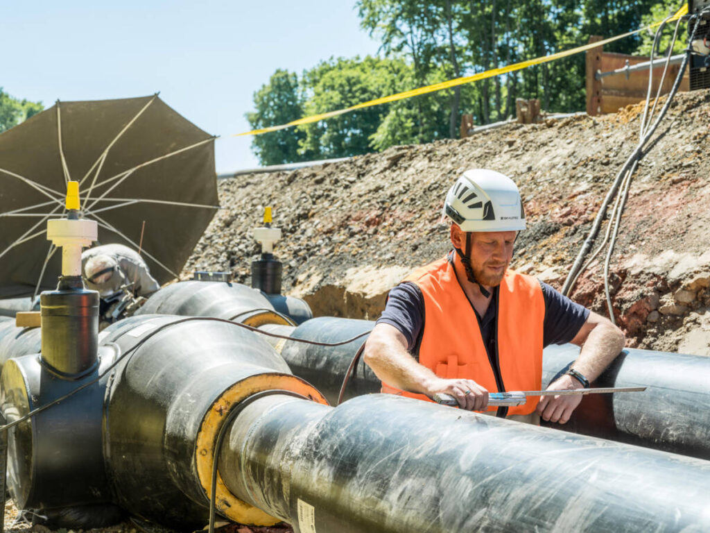 Das Fernwärmenetz in Bochum soll bis 2030 stark ausgebaut werden. Foto: Stadtwerke Bochum