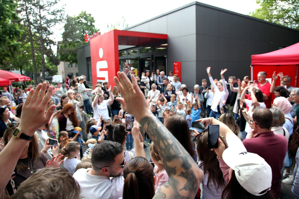 Beim Familienfest der Sparkasse Bochum in Harpen herrschte ausgelassene Stimmung. Foto: Sparkasse Bochum
