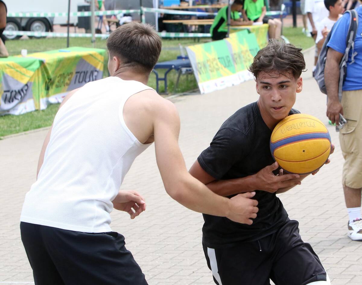 Die NRW3x3Tour gastiert am 8. Juli in Bochum. Interessierte Breitensportteams können sich ab sofort unter www.nrw-tour.de anmelden. Foto: WBV/hfr.