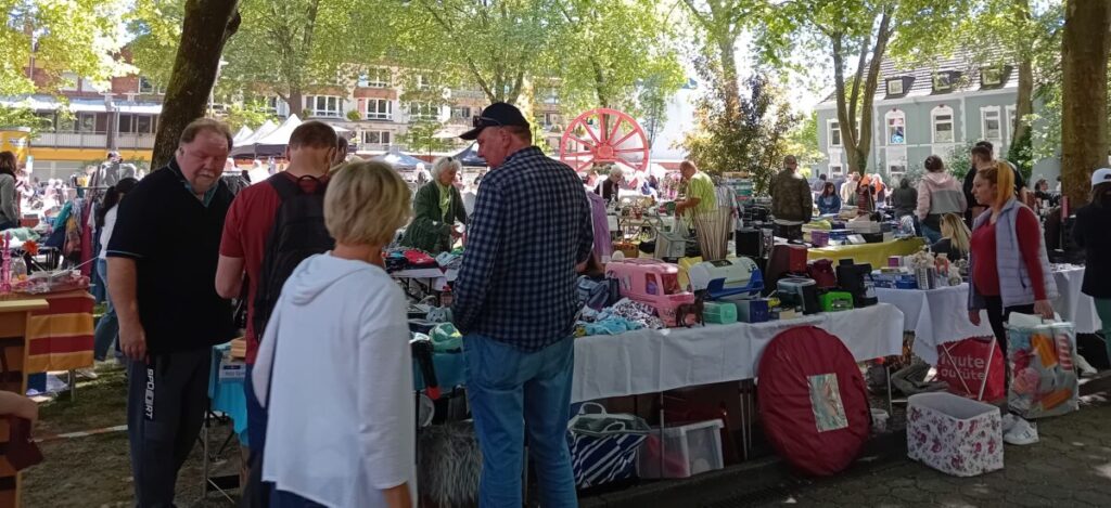 Gerther Frühlings-Flohmarkt: Ein voller Erfolg