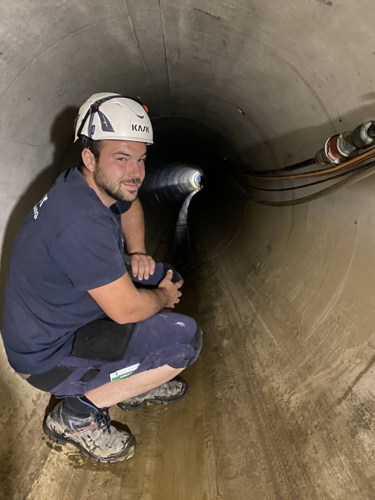 Kanalarbeiten in Hiltrop: Baumaßnahme im Untergrund