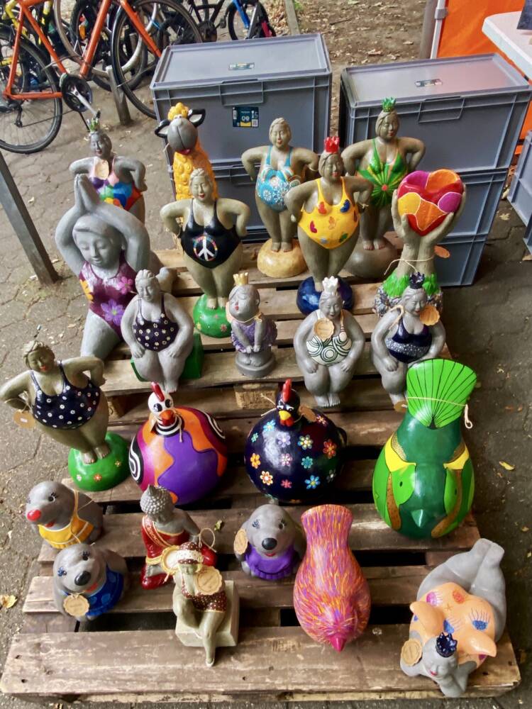 An den Ständen mit Kunsthandwerk gibt es viel zu entdecken. Foto: Privat
