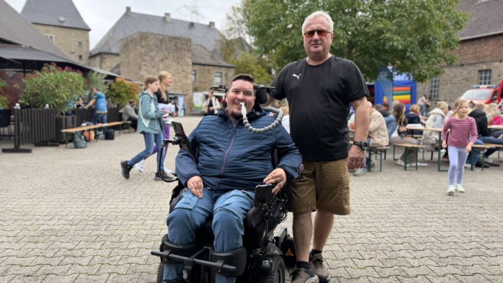 Lars Dyringer und sein Vater Adam