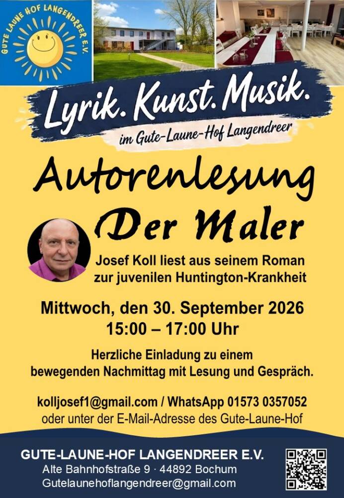 Ly.Ku .Mu . 30.09.26 Lesung Der Maler