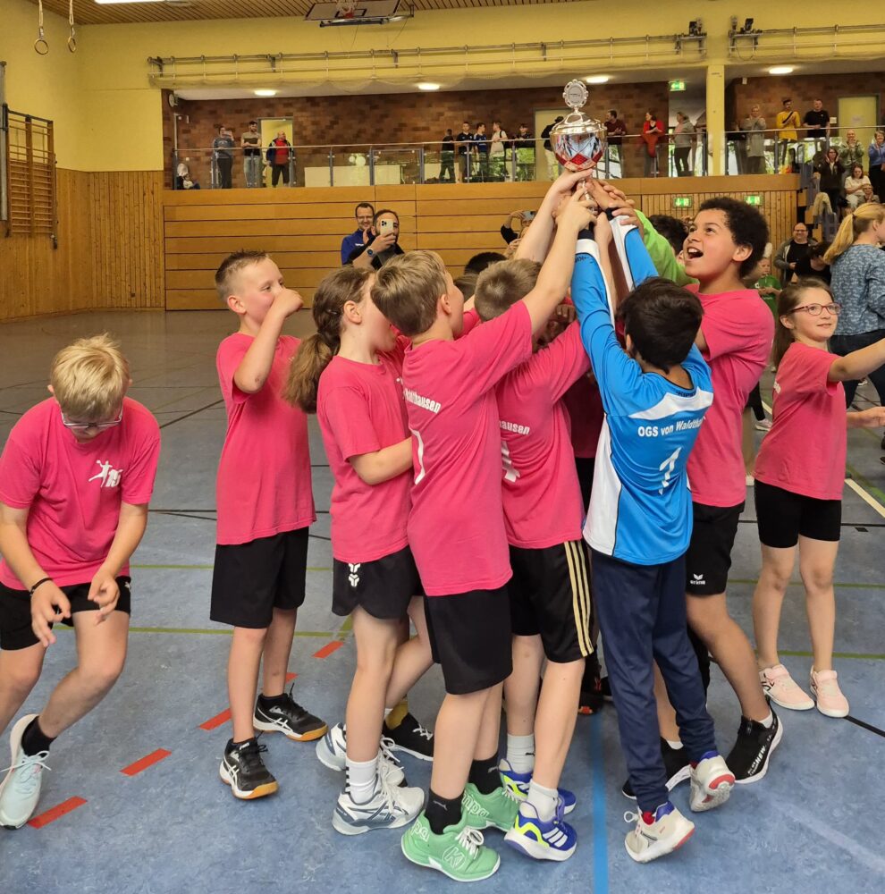 Von Waldthausen Grundschule ist Handball-Stadtmeister