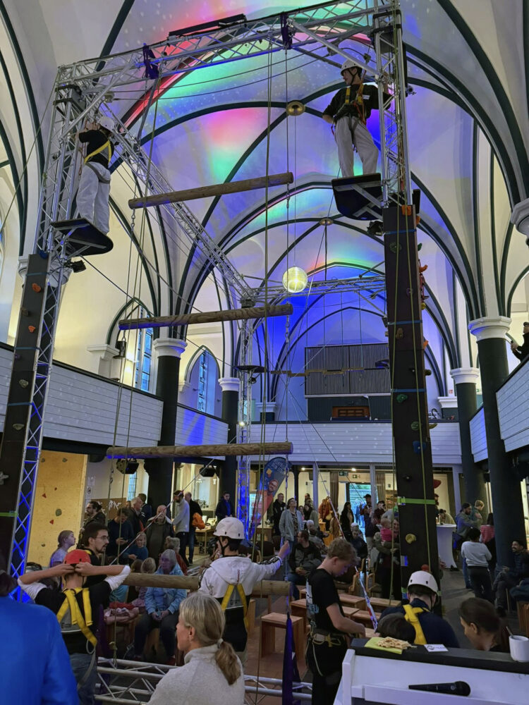 Hoch hinaus im Kirchenhaus der Pauluskirche