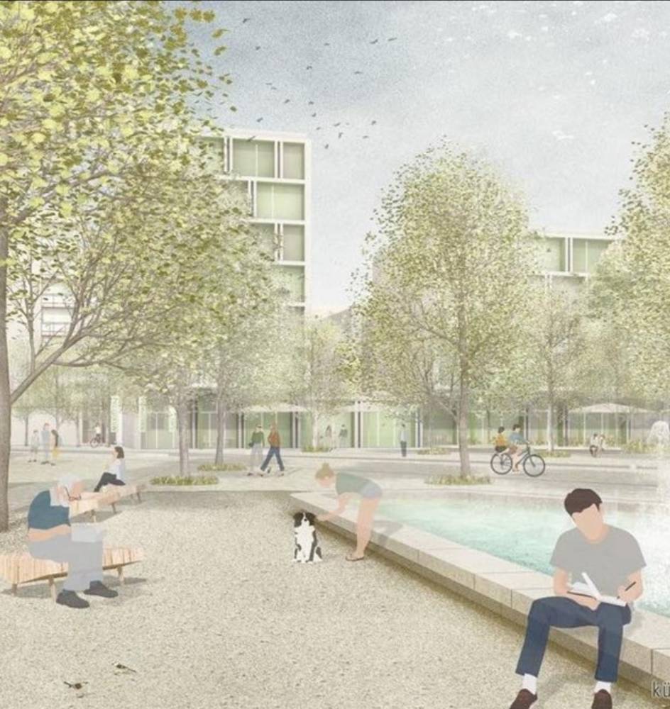 Zwei Architekturbüros liefern Siegerentwürfe für den August-Bebel-Platz