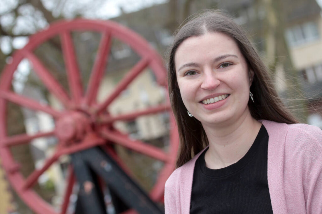Quartiersmanagerin Sonja Hasenkamp