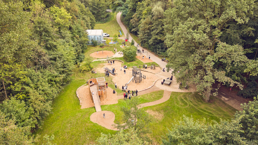 Spielplatz Luftbild