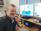 Vereinsvorsitzender Ulli Weber freut sich auf den Funkmarathon. Foto: DARC e.V.