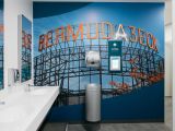 Die neue WC-Anlage in der Bochumer Innenstadt ist barrierefrei und familienfreundlich. Foto: Daniel Sadrowski