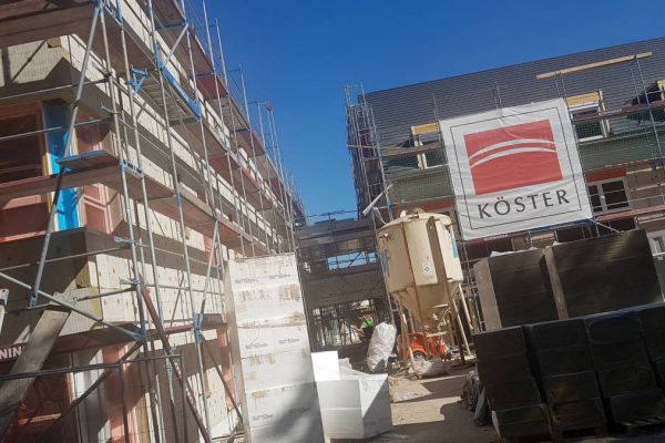 An der Dördelstraße entsteht ein neues Seniorenheim