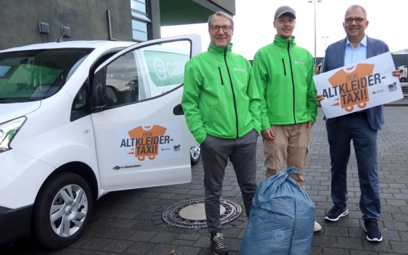 USB holt Altkleider jetzt auch zuhause ab